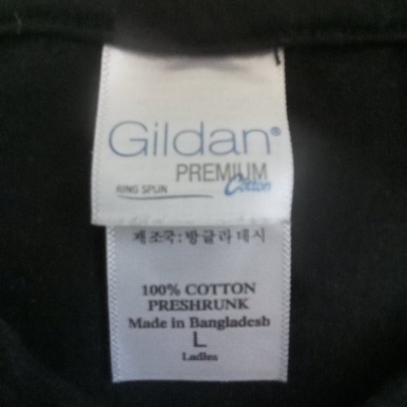 Women's Tragically Hip black band Tee - Picture 6 of 8